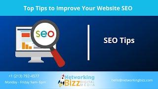 Top Tips to Improve Your Website SEO