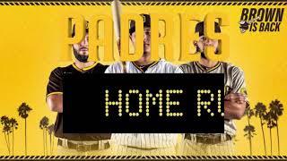 San Diego Padres Custom Home Run Horn (For Zedvex Goal Horns)