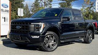2021 Ford F-150 LARIAT + NAV, SYNC 4, Trailer Tow Pkg Review | Island Ford