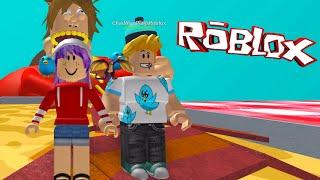 ROBLOX ESCAPE THE GIANT FAT GUY OBBY | RADIOJH GAMES & GAMER CHAD