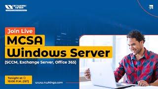 Live Windows Server , MCSA || Network Kings