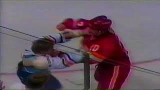 SABRES - FLAMES Huge Brawl w/ Rick Jeanneret Audio December 8, 1991