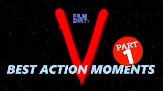 V The Miniseries/Final Battle BEST ACTION MOMENTS Part 1 TRIBUTE - HD Scenes - Film Dirt