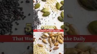 Nutritional Benefits of 5 Seeds take daily  #shorts #seeds #fitness #weightloss #health #superseed