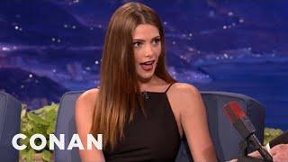 Ashley Greene: Olivia Wilde Is A Good Kisser | CONAN on TBS