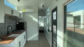 Modern 40ft SHIPPING CONTAINER HOME with Gorgeous Interior