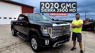 2020 GMC Sierra 3500 Denali Walk Around with RR Buildings