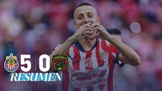 CHIVAS 5-0 FC JUÁREZ J6 | ¡MANITA del REBAÑO con GOLAZO de MOZO!