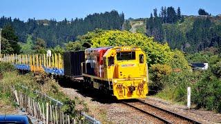 Trial Runs | Rebuilt DXC5212 General Electric locomotive on the Wairarapa line