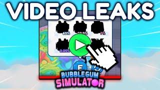 All Bubble Gum Simulator 2 Video Leaks