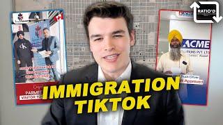 Exposing Canadian immigration consultants on TikTok