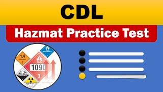 CDL Hazmat Practice Test 2023 Hazardous Material Endorsement Exam Knowledge Test Prep