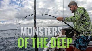 In Search of Monsters! Deep Sea Fishing off East London South Africa (Warning, Sea Sickness Shown!)