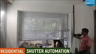 Revolutionize Your Space with Motorized Roller Shutters | Liverton Automation Kerala - 9048488480