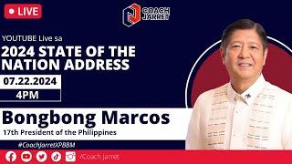 COACH JARRET LIVE (220724) SONA 2024 NI PRESIDENT BONGBONG MARCOS | PULVORON DEEPFAKE NGA BA?!