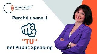 Perchè usare il TU nel Public Speaking