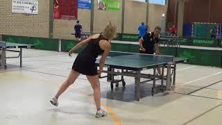 Singer vs Ute Lux 2 Schwabach 20170812 Bavarian Race Marathon Tischtennis Stativ 9