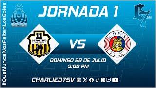 11 Deportivo  vs  CD FAS !  APERTURA 2024  ! JORNADA 1  ! EL SALVADOR! EN VIVO!