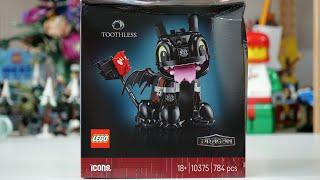 LEGO How to Train Your Dragon Toothless Speed Build - LEGO Icons 10375