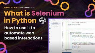 Selenium in Python - What's possible?