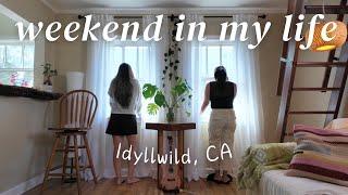 Weekend in my life | LA to Idyllwild, CAexplore with me ️