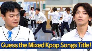 [Knowing Bros] J.Y. Park VS Rain A Pride Stakes Guess the Mixed K-pop Songs Title!