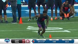 NFL WR Tips: Calvin Ridley’s combine breakdown