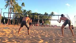 Queens Beach MENS Finals 12/3 Logan & Leigh VS. Kai & Nemo