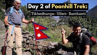 The FAMOUS 3767 STAIRS of Ghorepani Poonhill Trek-- REAL FEELING!!! (Day 2 Part 1)