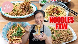 These 4 Noodles are Awesome sides or main Dishes