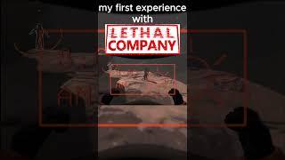 my first time was... interesting #shorts #lethalcompany