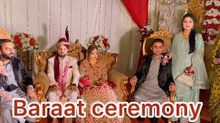 Baraat ceremony | Pakistani wedding ceremony @MeinHiraNaz-Familyvlog