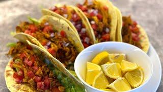 Delicious chicken Mexican TACOS - طرز تهیه تاکو مکزیکی با فیله مرغ