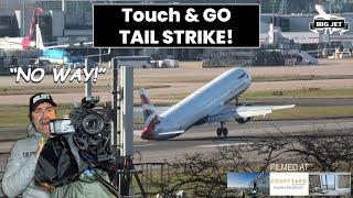 A321 TOGA and Tail Strike!