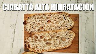 Ciabatta Alta Hidratación con Prefermentos