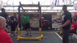 Linus Lim and Darwin Suteerawanit - 255kg and 290kg Squats - 2014 GPC Perth Cup