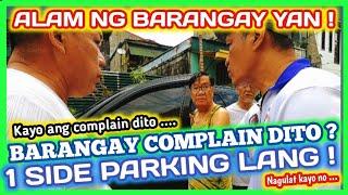 BARANGAY COMPLAIN DITO ? 1 SIDE PARKING LANG ! MTPB CLAMPING OPERATION PAPAJOE TV MANILA UPDATE PTV