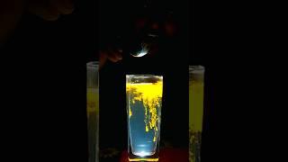 Just following the trend  Yellow Powder in One Glass Water  #trend #hfc #glass #water