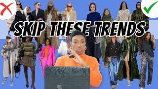 2024 fall trends to AVOID