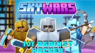 1v1 Against A Hacker (Roblox Skywars)