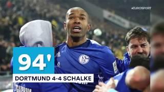 SCHALKE'S MIRACLE COMEBACK STUNS DORTMUND IN DERBY