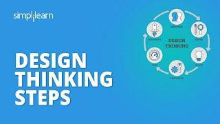 Design Thinking Steps | Design Thinking Steps With Example | Design Thinking Course | Simplilearn