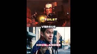 Homelander Vs G-Toilet #skibiditoilet #edit #theboys #homelander #viral #1v1 @DaFuqBoom