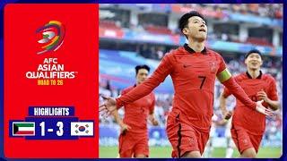 쿠웨이트 대 한국 1-3 확장 하이라이트 | FIFA 월드컵 2026 아시아 예선 (AFC)