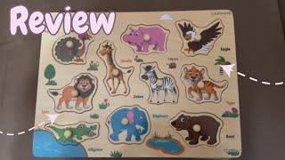  Quick Review: 6 Pack of Wooden Peg Puzzles for Toddlers - Fun & Educational! 