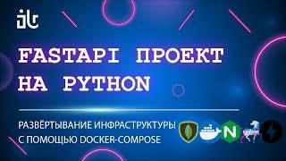 РАЗВЁРТЫВАНИЕ PYTHON FASTAPI ПРИЛОЖЕНИЯ + MONGODB   DOCKER COMPOSE, UVICORN, NGINX