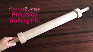 The new Cookie Countess Precision Rolling Pin!