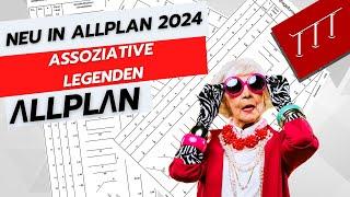 Neue Funktion in Allplan - Assoziative Legenden