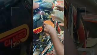 Royal Enfield Classic 4th service #service #shorts #royalenfield