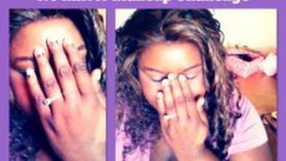 No Mirror Makeup Challenge!! FAIL or Success?